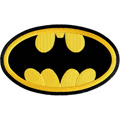 Batman logo applique machine embroidery design