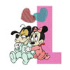 Mickey Mouse and Minnie Mouse L love