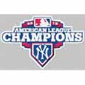 American League Champions New York Yankees logo machine embroidery design