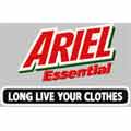 Ariel Essential logo machine embroidery design