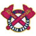 Atlanta Braves logo machine embroidery design