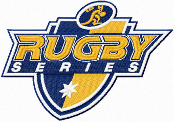 Australian Rugby logo machine embroidery design