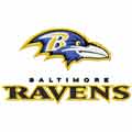 Baltimore Ravens Logo embroidery design