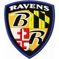 Baltimore Ravens embroidery logo