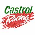 Castrol racing logo machine embroidery design