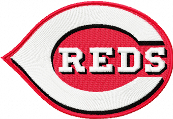 Cincinnati Reds Logo embroidery design
