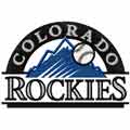 Colorado Rockies logo embroidery design