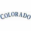 Colorado Rockies Script logo machine embroidery design