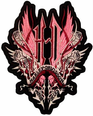 Harley Davidson Thorn machine embroidery design