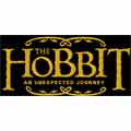 Hobbit An Unexpected Journey movie logo machine embroidery design
