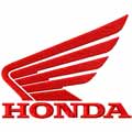 Honda logo machine embroidery design