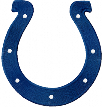Indianapolis Colts Logo embroidery design