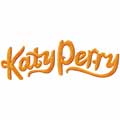 Katy Perry logo machine embroidery design
