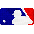 Major League Baseball Alternate Logo machine embroidery design