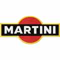 Martini classic logo machine embroidery design