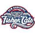 New Hampshire Fisher Cats logo machine embroidery design
