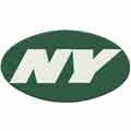 New York Jets alternative logo embroidery design