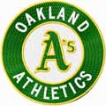 Oakland Athletics Logo machine embroidery design