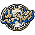 Rancho Cucamonga Quakes logo machine embroidery design