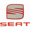 Seat logo machine embroidery design