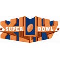 Super Bowl logo machine embroidery design