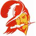 Tampa bay buccaneers old logo machine embroidery design