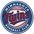 Twins Minnesota baseball club logo machine embroidery design
