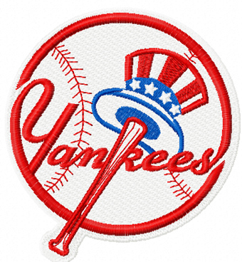 Logo Design  York on New York Yankees Logo Machine Embroidery Design