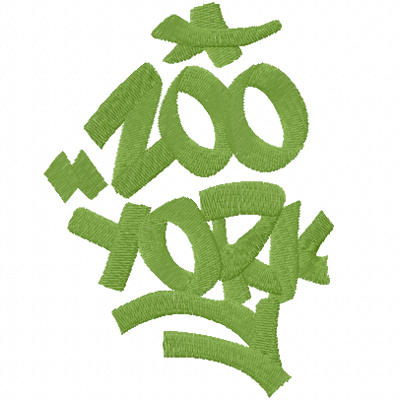 Logo Design York on Usd Zoo York Logo 1 Colors 1 Stitches 12123 Size 88 X