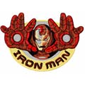 Iron Man machine embroidery design
