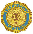 American legion logo embroidery design