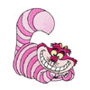 Cheshire Cat from Alice in Wonderland machine embroidery design