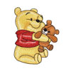 Baby Pooh with toy