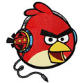 Angry birds music machine embroidery design