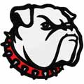Georgia Bulldogs logo machine embroidery design
