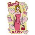 Barbie Style machine embroidery design