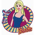 Barbie with butterflies