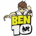 Ben 10 Power on embroidery design
