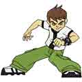 Ben 10 protects machine embroidery design