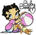 Baby Betty play embroidery design