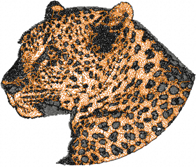 jaguar free machine embroidery design