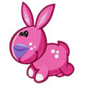 Small Bunny machine embroidery design