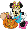 Minnie Halloween 9 machine embroidery design
