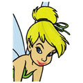 Tinker Bell 10 machine embroidery design