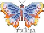 antiopa butterfly free embroidery design