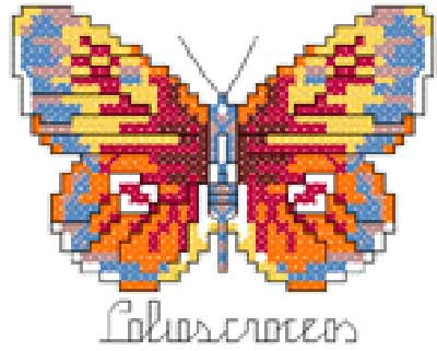 Free Wedding Cross Stitch Patterns on We Offer Butterfly Free Cross Stitch Machine Embroidery Designs