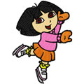 Dora Explorer Skating