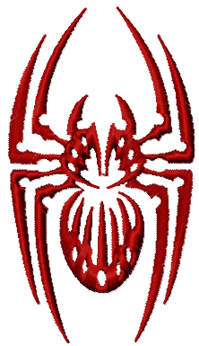 Spider free embroidery design for download