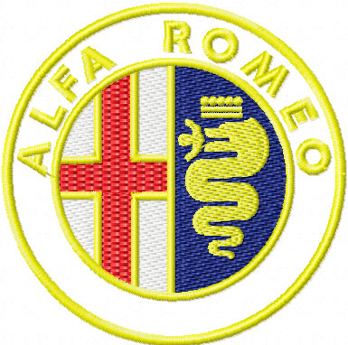 Alfa Romeo on Alfa Romeo Auto Logo Free Machine Embroidery Download