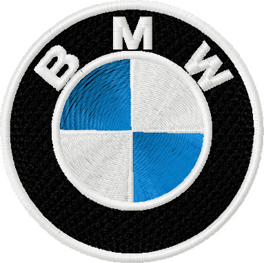 Free machine embroidery design BMW Logo
